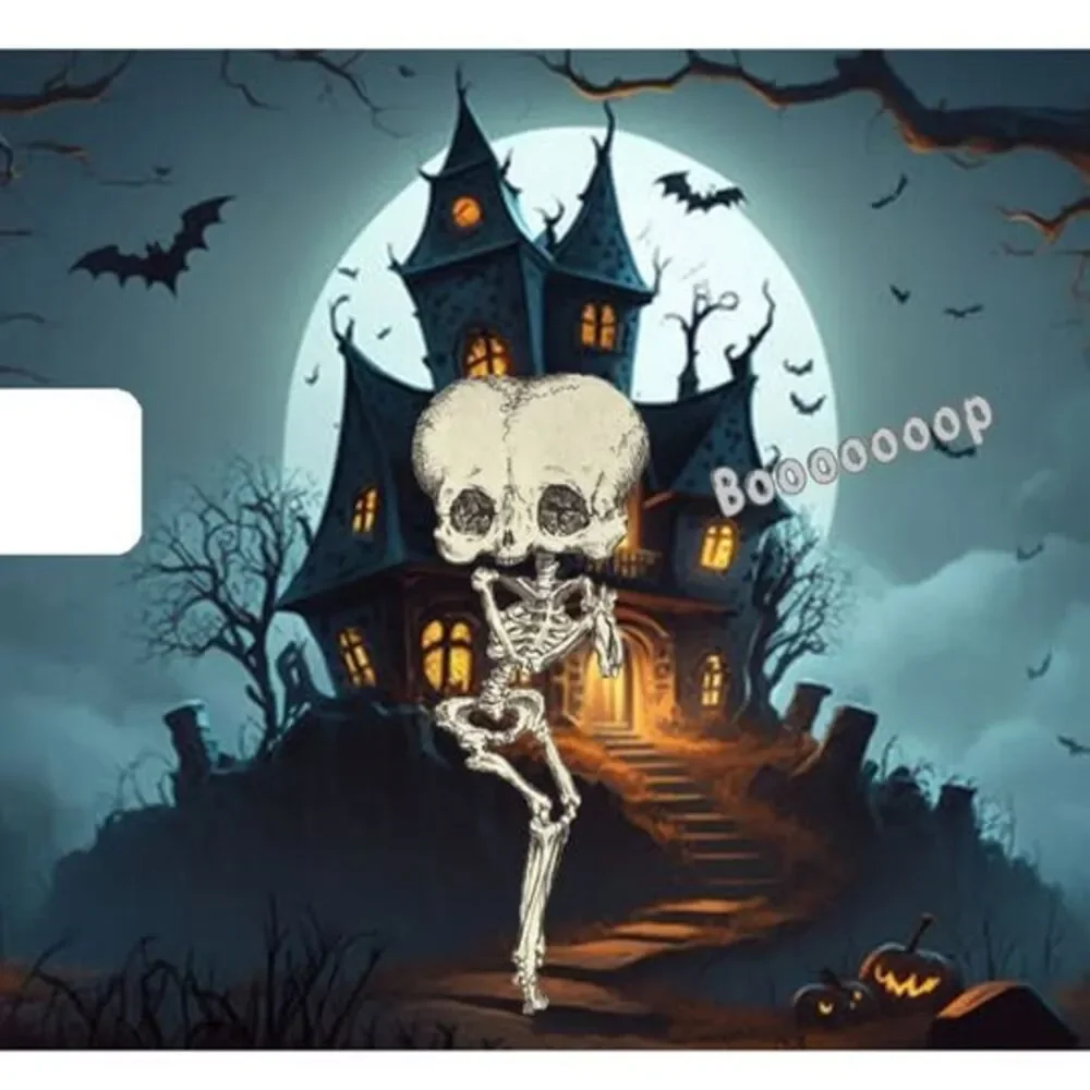 Spooky Betty Boop Card Decal